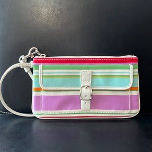 Coach Multicolored Wristlet
